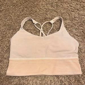 Lululemon long line sports bra